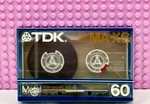Tdk Ma-xg 60 1987 Japan Type Iv Blank Cassette Tape (1) (sealed). Fixed Price $139.99.