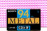 Sony Cdix Iv Metal 94 1990 Usa Blank Cassette Tape (1) (sealed). Fixed Price $30.59.