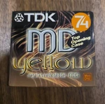 Single Tdk Minidisc MD74 Yellow Brand New Sealed (european Version). Fixed Price $8.00.