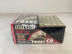 Maxell Xlii 110 High Bias Position Iec Type Audio Cassettes W/ Case. Fixed Price $79.99.