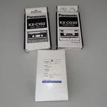 3 Panasonic Endless Tapes Outgoing Message Cassette New Sealed Japan. Fixed Price $30.00.