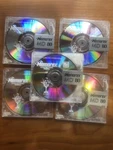 Memorex Md 80 5- Clear Crystal Mini Discs.. Fixed Price $17.50.