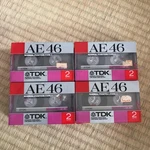 (80) Tdk Cassette Tape AE46 (unopened). Fixed Price $103.77.
