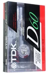 Tdk D60 D-60ES Blank Audio Cassette New In Blister (REF#F-357). Fixed Price $11.65.