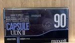 Maxell Capsule Udx Ii 90 Audio Cassette Tape Blank New Sealed Vintage Type. Fixed Price $14.50.