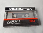 Memorex Mrx I 90 Cassette Tape New Factory Sealed Nos. Fixed Price $10.95.