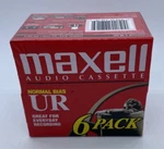 Maxell Ur 60 Sealed Normal Bias Audio Cassette Tapes 6-PACK Iec Type 1. Fixed Price $9.77.