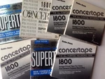 Lot Of 7 Radio Shack/realistic 44-1018 Concertape 1800 Polyester Reel Tapes. Fixed Price $59.59.