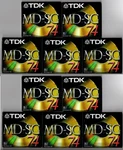 (10) Tdk Md-sg Gold Minidiscs 74 Minute Sealed New. Fixed Price $58.95.