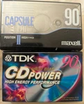 2X Lot- Maxell Tdk 90 Minutes Blank Audio Cassette Tapes Sealed Free Shp. Fixed Price $19.95.