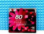 Axia Md-ps Red Pure Sound 80 Blank Mini Disc (1) (sealed). Fixed Price $19.99.