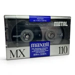 Maxell Mx 110 1990 Usa Type Iv Blank Cassette Tape (1) (sealed). Fixed Price $16.49.