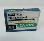 Tdk Pro Minute Dat Tape, DA-R120, Nos Brand New Factory Sealed. Fixed Price $15.99.