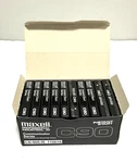 10 Pcs Maxell Professional Industrial Communicator Series C90 Cassettes. Fixed Price $29.95.