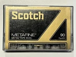 Rare 3M Scotch Metafine Metal Blank Cassette Tape ME-C-90 Excellent Complete. Fixed Price $23.98.