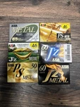 Lot Of 6 Blank Audio Cassette Tapes Metal Bias Type Iv New Sealed Unopened. Fixed Price $149.00.
