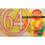 Tdk Cding 64 Virgin Cassette Tape Japan 4902030209438. Fixed Price $14.00.