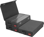 Stackable Cassette Tape Storage Box Dust-proof Racks With Lid Audio. Fixed Price $47.20.