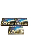 New! Lot Of 3 Fuji Dr-ii High Bias 90 Minute Cassette Tapes Quality For Cd. Fixed Price $14.97.