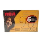 RC90 Pack Of 5 - Rca Minute Blank Audio Cassette Tapes Stereo New Sealed. Fixed Price $6.95.