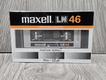 1982 Low Noise Blank Cassette 46MINSMAXELL. Fixed Price $15.80.