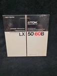 Tdk Lx 50/60B Tape. Fixed Price $32.28.
