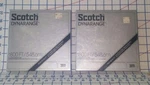 Lot Of 2 Sealed Scotch Dynarange 7R-1800 Sound Recording Tape. Fixed Price $24.55.