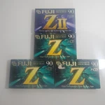 Fuji Z/zii New Sealed 90MIN Audio Cassette High Bias Tapes - 4ZPCS + 1ZIIPC. Fixed Price $34.98.