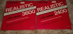 Realistic Vintage Lot Of Sealed Blank Reel Tapes Recording 2400 3600. Fixed Price $35.00.