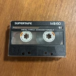 Realistic Supertape MII-60 Audio Cassette Metal Type. Fixed Price $9.99.