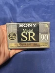 Sony Metal Sr 1990 Usa Type Iv Blank Cassette Tape (1) (sealed). Fixed Price $27.95.