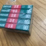 Maxell Ur 90 6 Pack Normal Bias Audio Cassettes. New Sealed - Partial. Fixed Price $9.37.