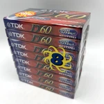 Tdk D60 Minute Blank Audio Cassettes Tapes 8 Pack Sealed. Fixed Price $15.99.