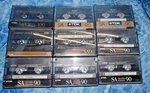 Lot Sale Of Tdk Cassettes, Sax: 100 & Sa: 90. Fixed Price $39.95.