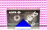 Agfa Hr Xs 60 Type I 1989 Blank Cassette Tape (1) (sealed). Fixed Price $33.29.