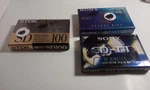 Tdk ,sony Cassette Tapes New & Sealed Sd 100 Wifi Lot Of 3 High Quality Vintage. Fixed Price $6.00.