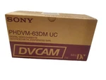Sony PHDVM-63DM Box Of 10.DIGITAL Video Cassette. Advanced Metal Evaporated Tape. Fixed Price $129.95.