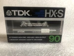 Tdk Hx-s 90 Type Ii Blank Cassette Tape New Sealed. Fixed Price $66.66.
