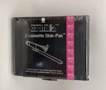 Sealed Nos Capitol 60 Minute Type Audio Cassettes (2) With Stak-pak Case.. Fixed Price $13.99.