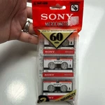 Sony 3MC-60B Microcassette Blank Disc Minutes Tapes. Fixed Price $19.30.