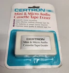 Certron Mini & Micro Audio Cassette Tape Eraser. Fixed Price $12.99.