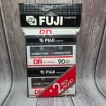Vtg Fuji Dr Type 90 Blank Audio Cassette Tape Pack Of 2 New Sealed. Fixed Price $19.00.