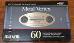 Maxell Metal Vertex Mv 60 Audio Cassette Tape Factory Shield New. Fixed Price $372.69.
