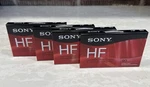 Sony High Fidelity 90 Min X (4)AUDIO Cassette Normal Bias Blank Tapes Sealed. Fixed Price $25.95.