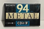 Sony 94 Metal Cassette Tape Cdit Iv Nos 140M Japan. Fixed Price $29.99.