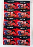 10 Sony Cd-it 90 Minute Slide Case Normal Bias Cassette Tape. Fixed Price $53.60.