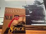 Maxell Xlii 90 Type High Bias Audio Cassette Tapes 8 Pack Factory Sealed. Fixed Price $64.99.