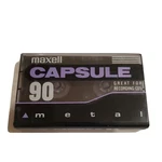 Maxell Capsule Metal 90 Type Iv. Blank Cassette Tape (1) (sealed). Fixed Price $29.95.