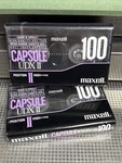 Maxell Capsule Udii 100 Blank Audio Cassette Tape (sealed) 2-PACK New. Fixed Price $19.95.