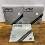 Factory Sealed Scotch Dynarange 7R-1800 ' Low Noise Magnetic Tape 212 Lot. Fixed Price $29.99.
